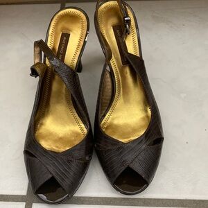 Antonio Melani Brown Heels